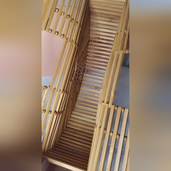 🔥HostPick🔥NWTCULT GAIA- Large Bamboo "Gaia's Ark" handmade bag - natural color - Picture 8 of 10